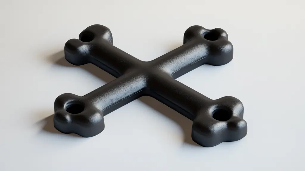 Cruzeta de borracha??