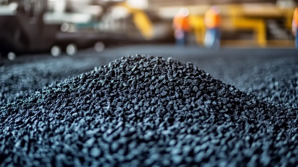 Borracha de pneu granulada??