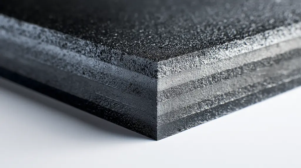 Borracha Preta Travante Quadrado 15x15x2 mm??